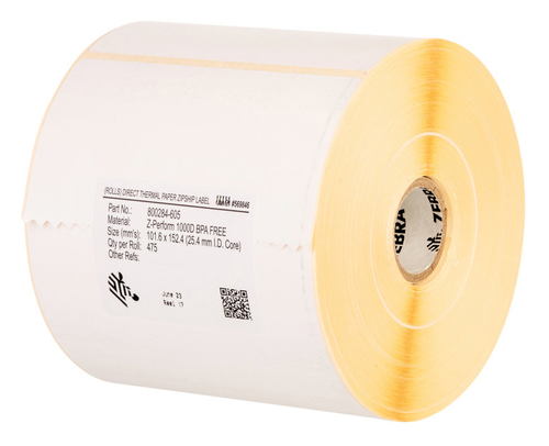 Z-PERF 1000T 76X51MM 2740 LBL/ROLL C-76MM BOX OF 6
