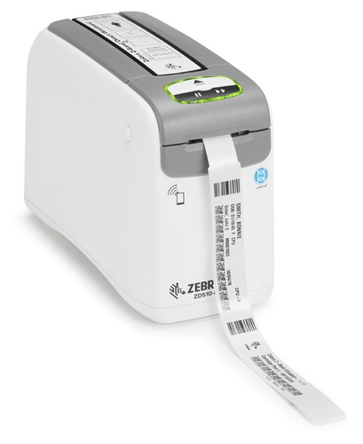 ZD510 DT PRINTER WRISTBAND ZPL II XML 300 DPI EU/UK CORDS USB