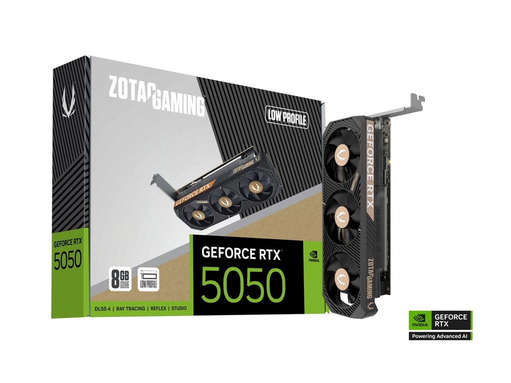 ZOTAC GAMING GeForce RTX 5050 8GB LP GDDR6