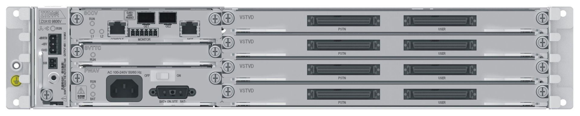 ZTE DSLAM ZXDSL 9806V zub. Vectoring Card 96 lines