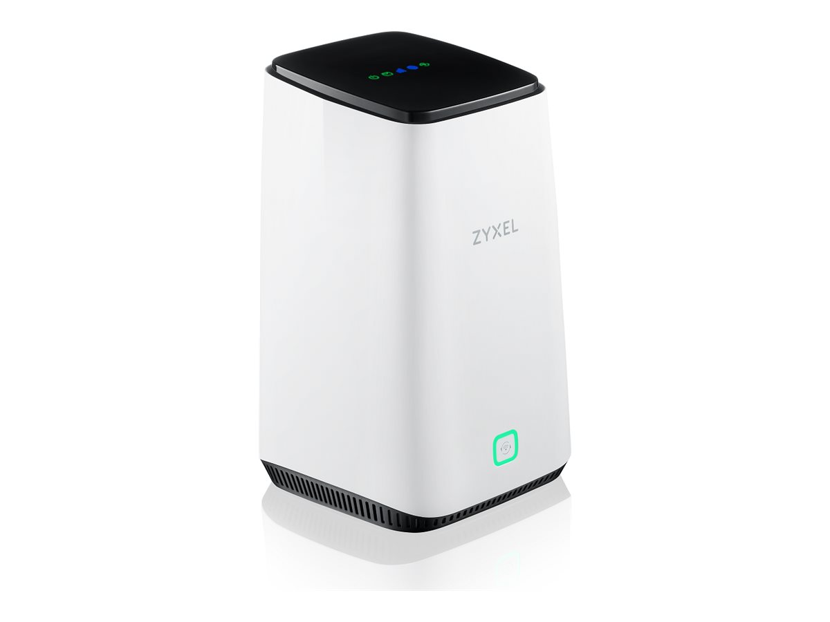 Zyxel FWA510 wireless router Multi-Gigabit Ethernet Tri-band (2.4 GHz / 5 GHz / 5 GHz) 5G Black, White
