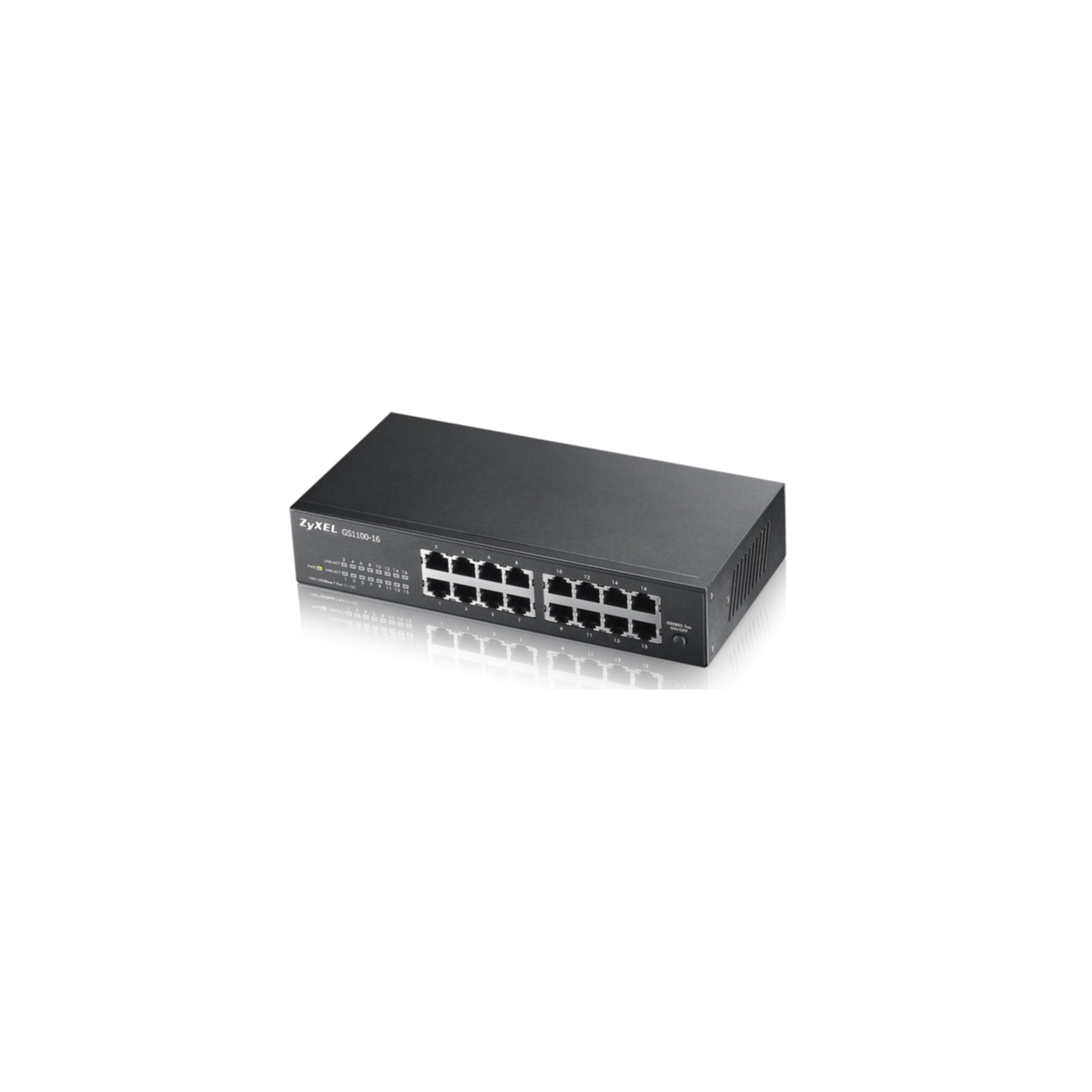 Zyxel Switch 16-port 10/100/1000 GS1100-16-EU0103F