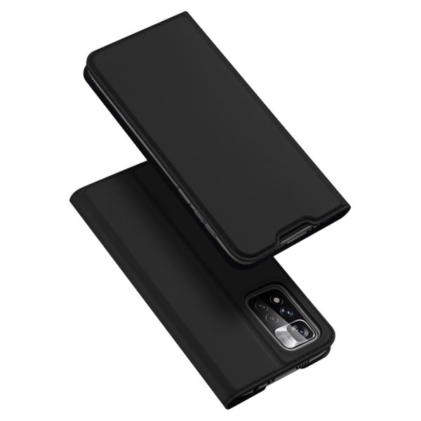 DUX DUCIS SKIN PRO HOLSTER CASE WITH FLIP COVER XIAOMI REDMI NOTE 11 PRO+ 5G (CHINA) / 11 PRO 5G (CHINA) / MI11I HYPERCHARGE / POCO X4 NFC BLACK