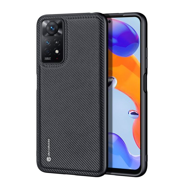 DUX DUCIS FINO CASE COVER NYLON COVER XIAOMI REDMI NOTE 11 PRO + 5G / 11 PRO 5G / 11 PRO BLACK