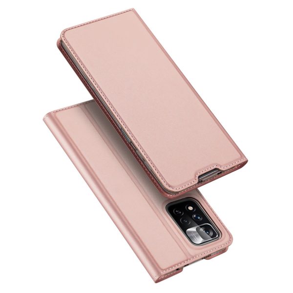 DUX DUCIS SKIN PRO HOLSTER COVER FLIP COVER FOR POCO M4 PRO 5G PINK