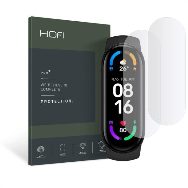 HYDROGEL FILM HOFI HYDROFLEX PRO + 2-PACK XIAOMI MI SMART BAND 5/6/6 NFC CLEAR