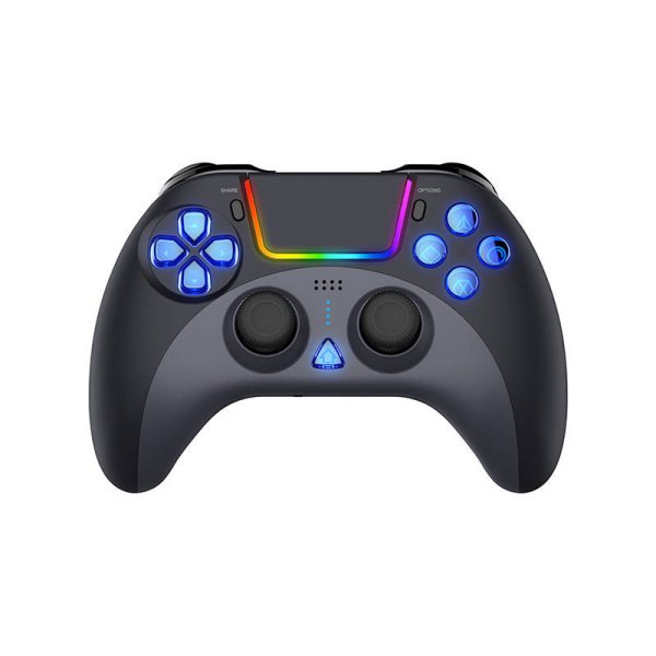 IPEGA PG-P4023B WIRELESS GAMING CONTROLLER  TOUCHPAD PS4 (BLACK) - DAMAGED PACKAGING