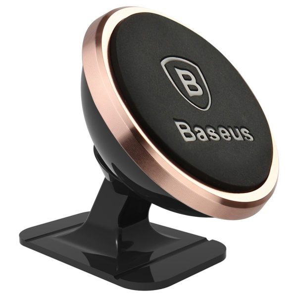 BASEUS MAGNETIC CAR MOUNT FOR PHONE - ROSE GOLD