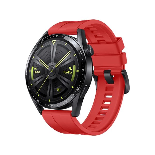 HUAWEI SILICONE BRACELET FOR SMARTWATCH HUAWEI WATCH GT 3 42MM RED