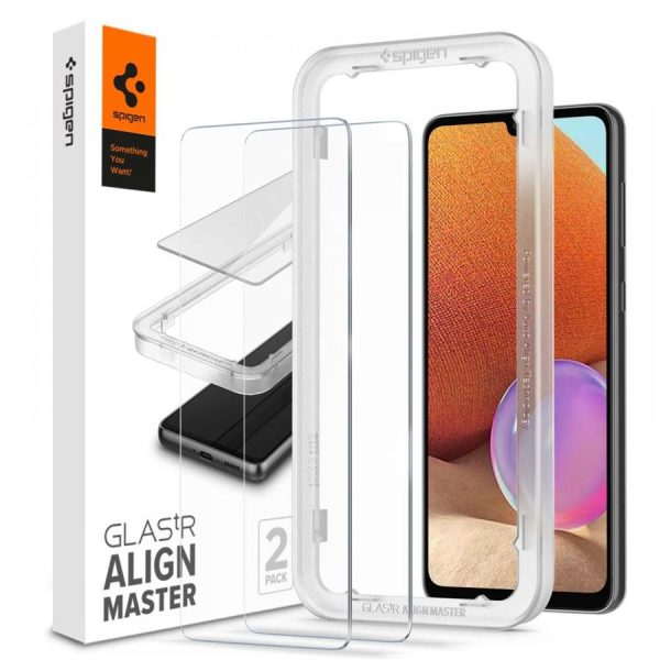 TEMPERED GLASS SPIGEN ALM GLASS.TR 2-PACK GALAXY A33 5G CLEAR