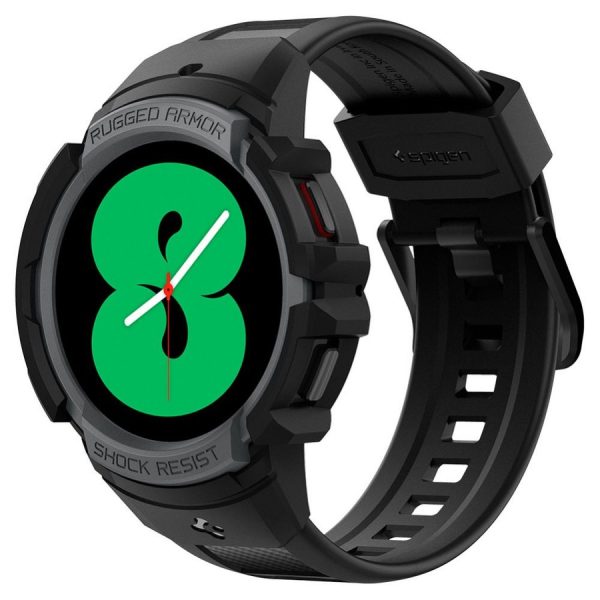 SPIGEN RUGGED ARMOR ”PRO” GALAXY WATCH 4 / 5 (44 MM) CHARCOAL GREY