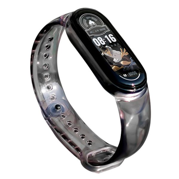 REPLACEMENT SILICONE WRISTBAND XIAOMI MI BAND 6/5 BLACK