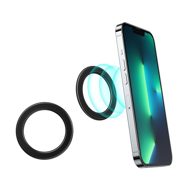 JOYROOM SET OF MAGNETIC MOUNT RINGS FOR SMARTPHONE / TABLET 2 PCS BLACK (JR-MAG-M1)
