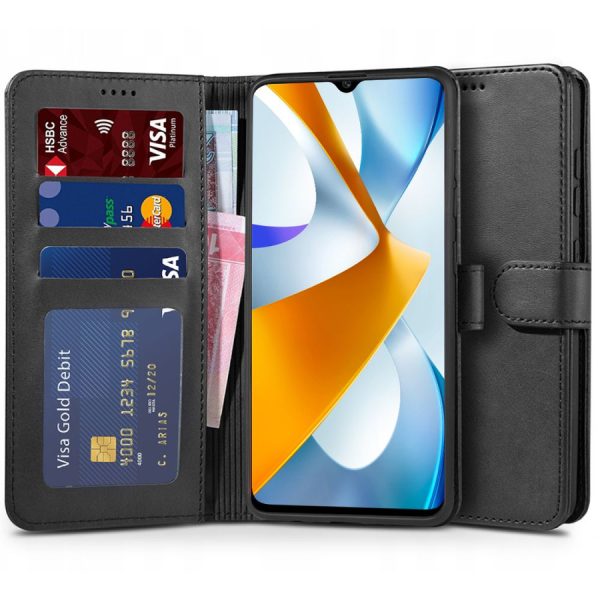 TECH-PROTECT WALLET XIAOMI POCO C40 BLACK