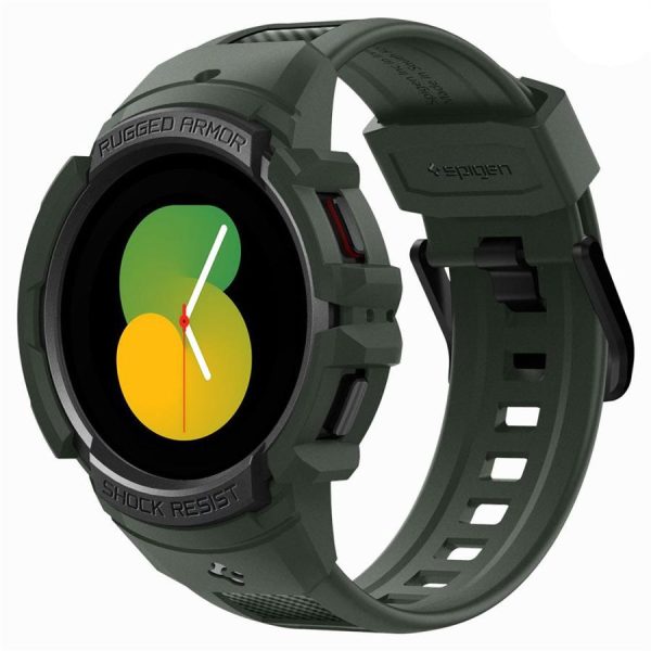 SPIGEN RUGGED ARMOR ”PRO” GALAXY WATCH 4 / 5 (44 MM) MILITARY GREEN