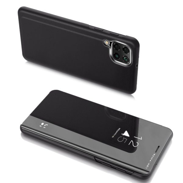 CLEAR VIEW CASE COVER FOR SAMSUNG GALAXY A22 4G BLACK