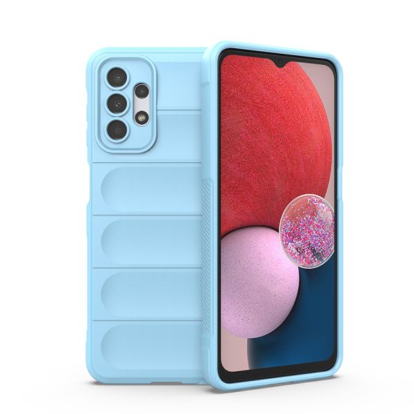 MAGIC SHIELD CASE CASE FOR SAMSUNG GALAXY A13 5G FLEXIBLE ARMORED COVER LIGHT BLUE