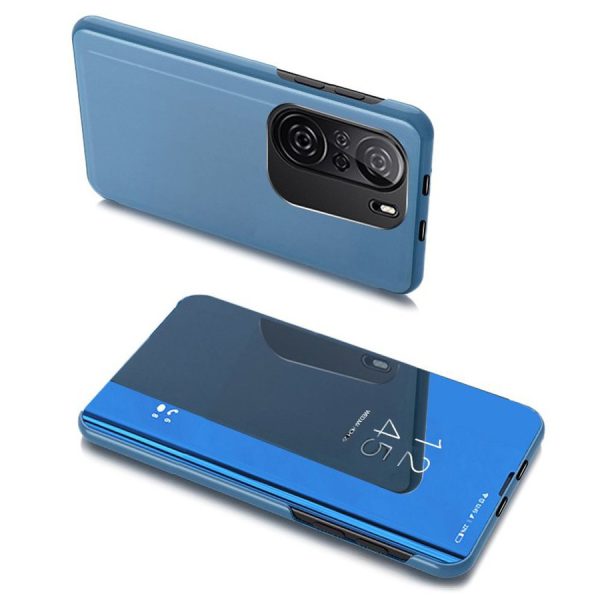 CLEAR VIEW CASE COVER FOR XIAOMI REDMI K40 PRO+ / K40 PRO / K40 / POCO F3 BLUE