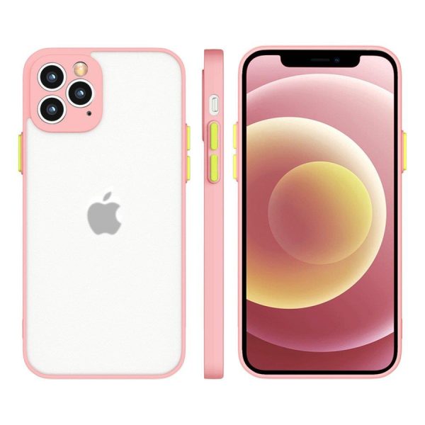 MILKY CASE SILICONE FLEXIBLE TRANSLUCENT CASE FOR SAMSUNG GALAXY A72 4G PINK