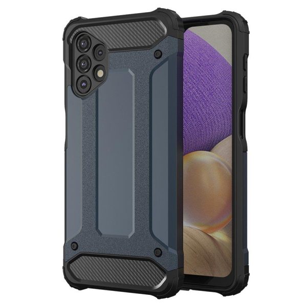 HYBRID ARMOR CASE TOUGH RUGGED COVER FOR SAMSUNG GALAXY A53 5G BLUE
