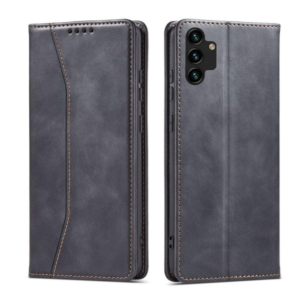 MAGNET FANCY CASE CASE FOR SAMSUNG GALAXY A13 5G POUCH WALLET CARD HOLDER BLACK