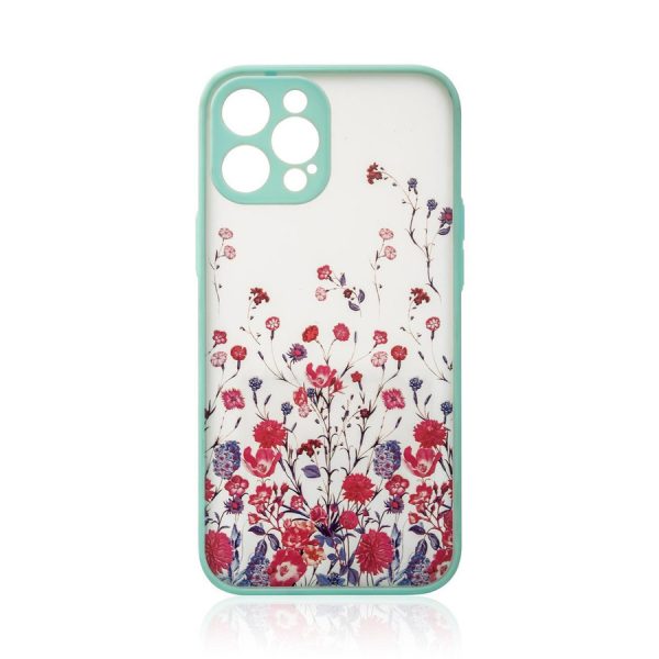 DESIGN CASE COVER FOR SAMSUNG GALAXY A12 5G FLOWER COVER LIGHT BLUE