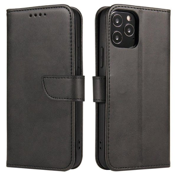 MAGNET CASE ELEGANT CASE CASE COVER WITH A FLAP AND STAND FUNCTION REALME 9I BLACK
