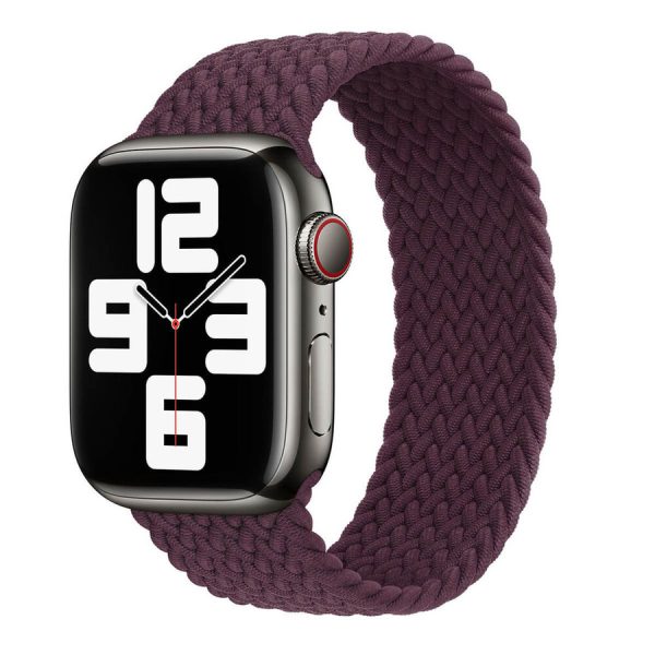 APPLE BRAIDED STRAP SOLO 41MM/40MM DARK CHERRY OPEN PACKAGE