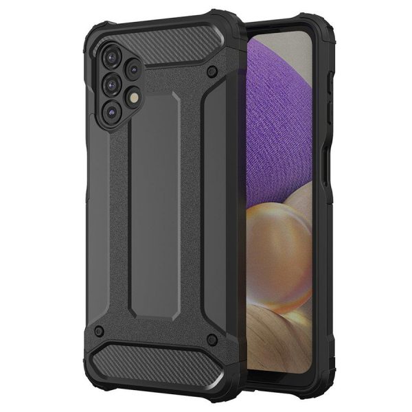 HYBRID ARMOR CASE TOUGH RUGGED COVER FOR SAMSUNG GALAXY A53 5G BLACK