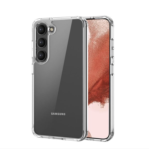 DUX DUCIS CLIN CASE FOR SAMSUNG GALAXY S23+ ARMORED CASE BACK COVER TRANSPARENT