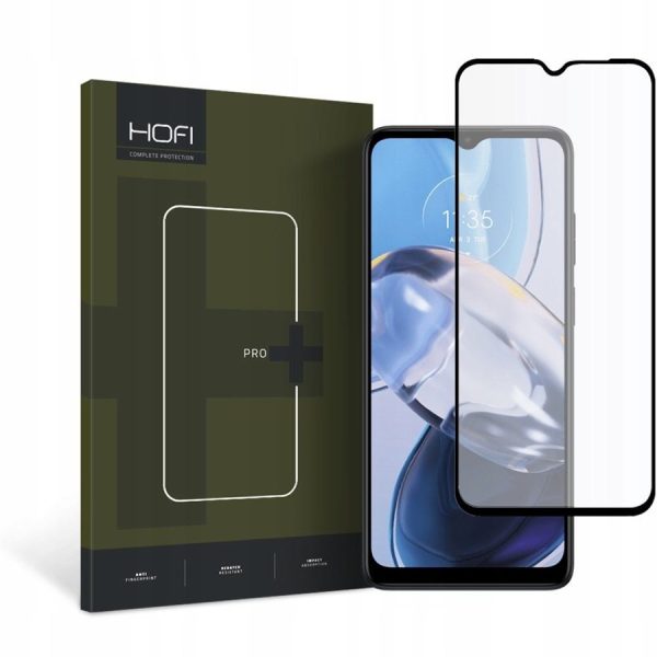 HOFI GLASS PRO+ MOTOROLA MOTO E22 / E22I BLACK TEMPERED GLASS
