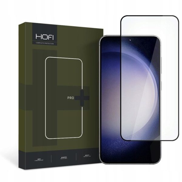 HOFI GLASS PRO+ GALAXY S23+ PLUS BLACK TEMPERED GLASS