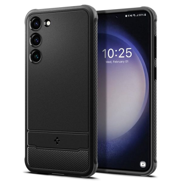 SPIGEN RUGGED ARMOR GALAXY S23+ PLUS MATTE BLACK