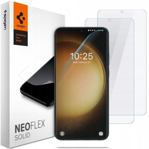 SPIGEN NEO FLEX 2-PACK GALAXY S23+ PLUS CLEAR HYDROGEL FOIL
