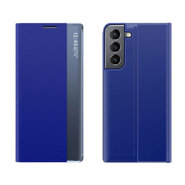 NEW SLEEP CASE FOR SAMSUNG GALAXY A14 COVER WITH FLIP STAND BLUE