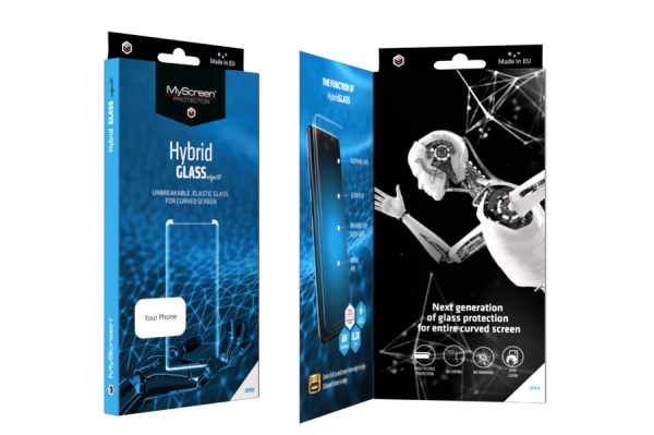 Foil MyScreen DIAMOND HybridGLASS edge3D EA Black Samsung Galaxy Note 10