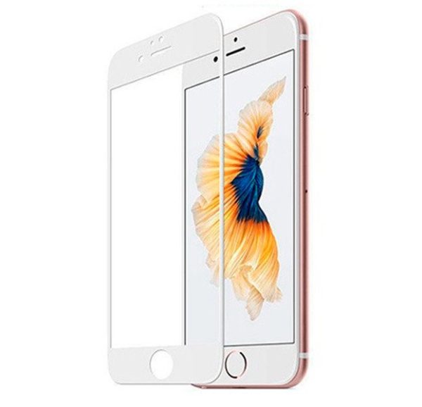 6D TEMPERED GLASS IPHONE 7 PLUS / 8 PLUS WHITE