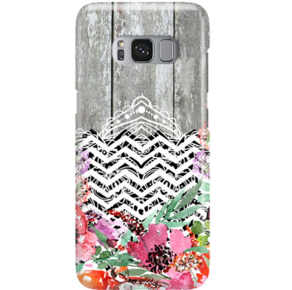 FUNNY CASE OVERPRINT GRAY WOOD SAMSUNG GALAXY S8