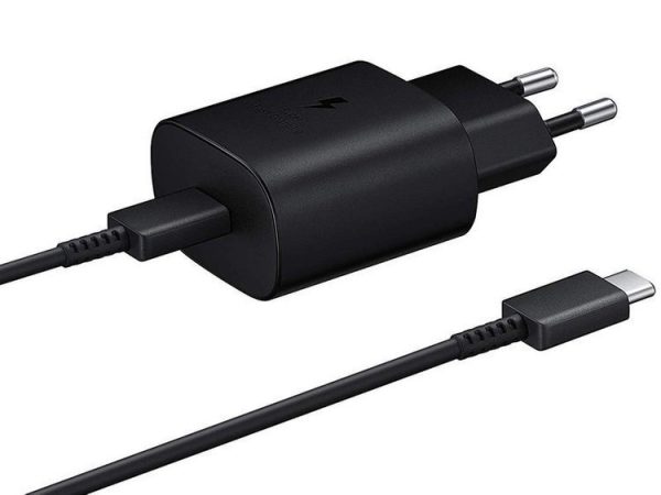AC CHARGER SAMSUNG EP-TA800EBE+DG977 TYPE-C BLACK