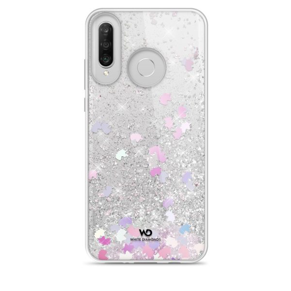 HAMA WHITE DIAMONDS SPARKLE CASE HUAWEI P30 LITE UNICORNS