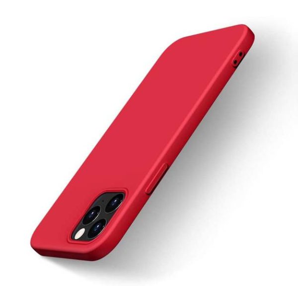 ETUI SILICONE CASE IPHONE 12 MINI RED