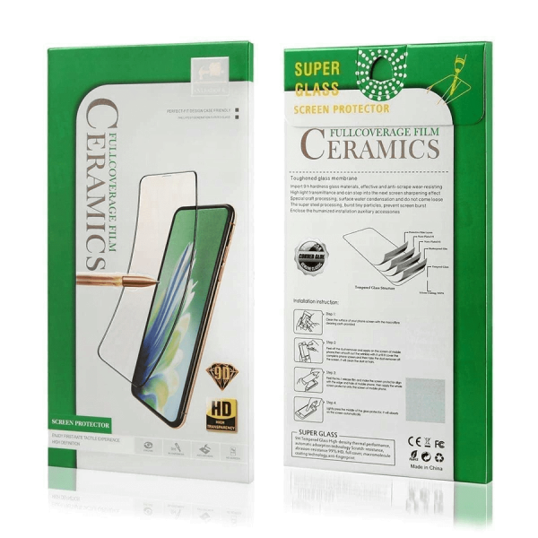 TEMPRED GLASS CERAMIC PREMIUM FLEX SAMSUNG GALAXY A42 / A42 5G BLACK