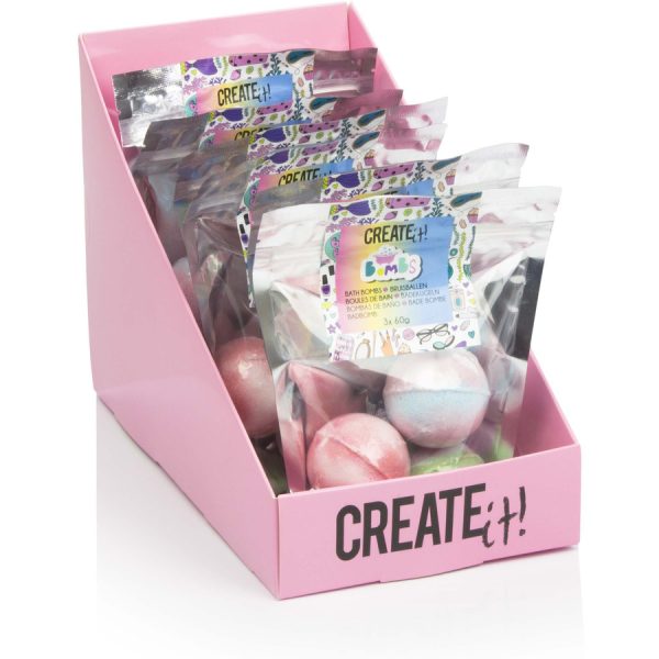 SET OF 3 BALL PASTEL BOMS FOR BATH CREATE IT!