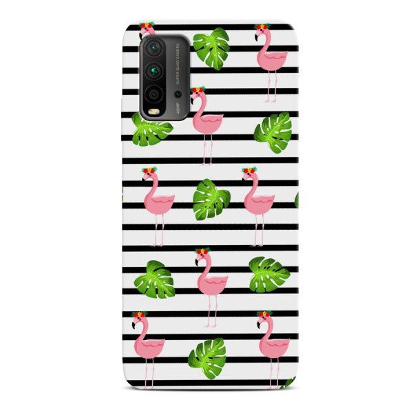 CASEGADGET CASE OVERPRINT FLAMINGOS XIAOMI REDMI 9T