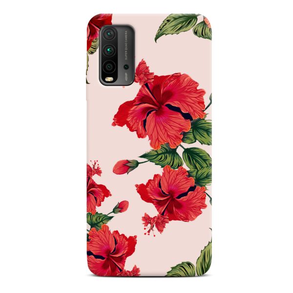 CASEGADGET CASE OVERPRINT RED POPPIES XIAOMI REDMI 9T