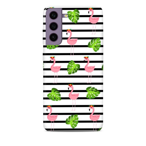 CASEGADGET CASE OVERPRINT FLAMINGOS SAMSUNG GALAXY S21 FE