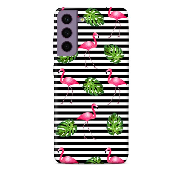 CASEGADGET CASE OVERPRINT FLAMINGO SAMSUNG GALAXY S21 FE