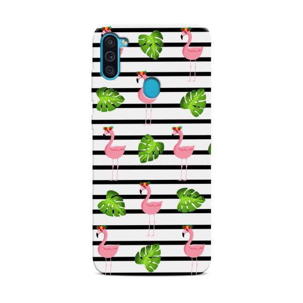 CASEGADGET CASE OVERPRINT FLAMINGOS SAMSUNG GALAXY M11
