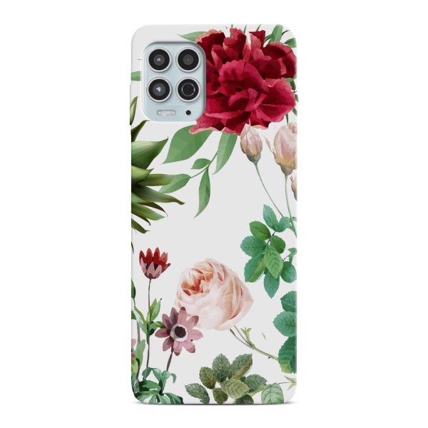 CASEGADGET OVERPRINT RED ROSE AND LEAVES MOTO  G100 / EDGE S