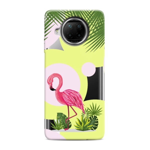 CASEGADGET CASE OVERPRINT FLAMINGO AND FLOWERS  XIAOMI REDMI NOTE 9 PRO 5G